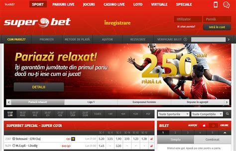 pariu sportive superbet